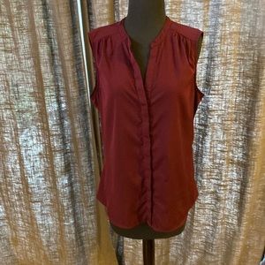 Banana Republic sleeveless blouse